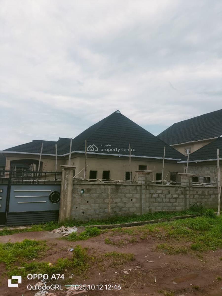 an Uncompleted Gated Modern 3 Bedroom Bungalow, Nihort, Idi-shin, Jericho, Ibadan, Oyo, Detached Bungalow for Sale