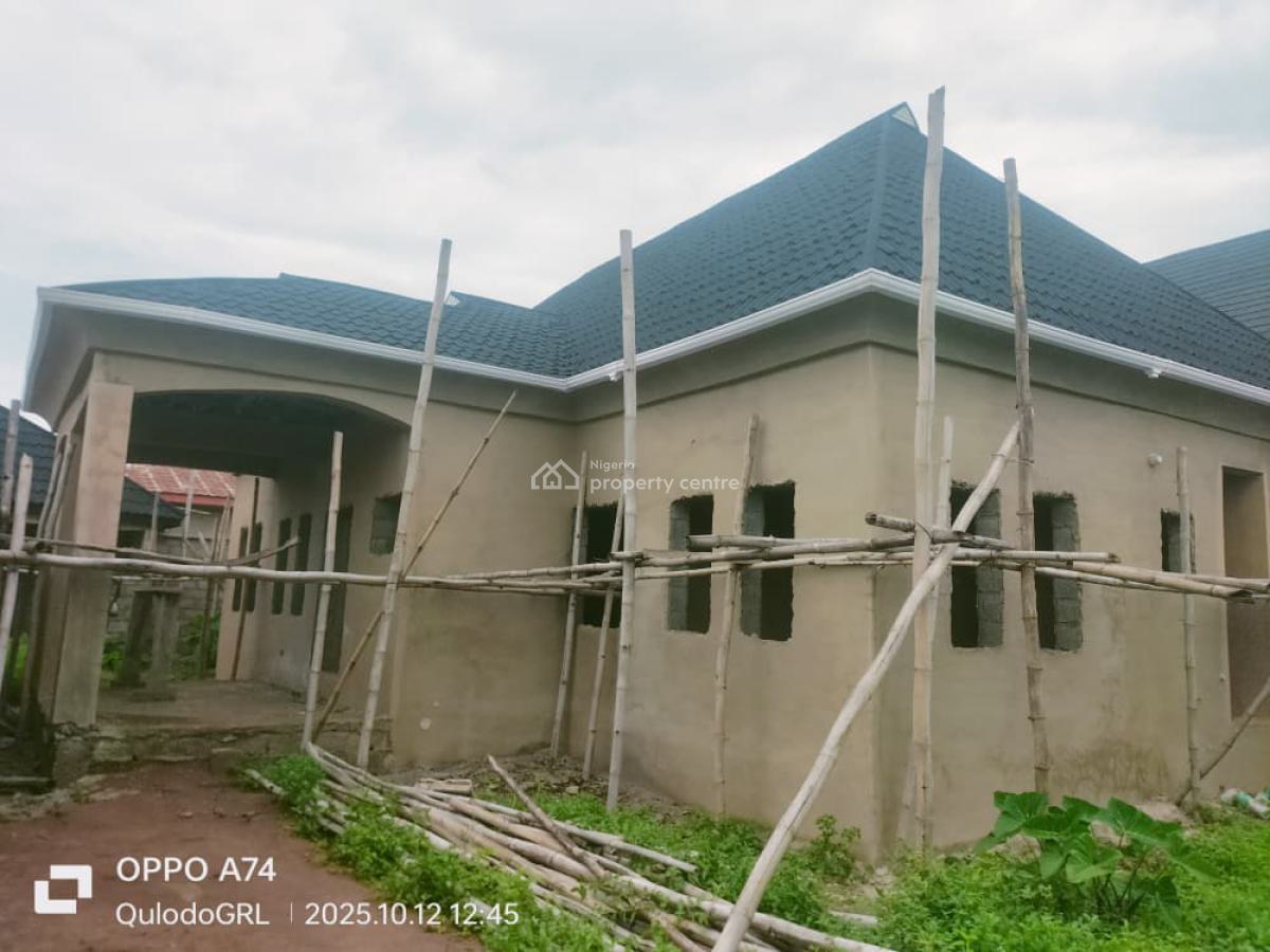 an Uncompleted Gated Modern 3 Bedroom Bungalow, Nihort, Idi-shin, Jericho, Ibadan, Oyo, Detached Bungalow for Sale