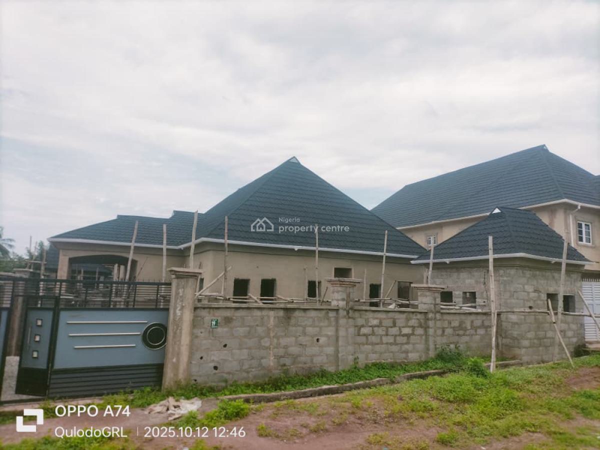 an Uncompleted Gated Modern 3 Bedroom Bungalow, Nihort, Idi-shin, Jericho, Ibadan, Oyo, Detached Bungalow for Sale