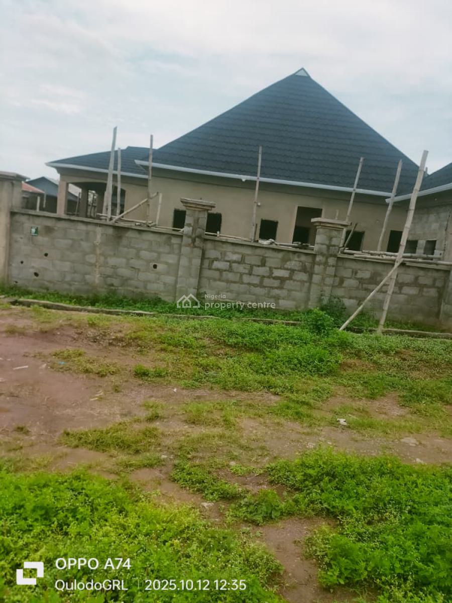 an Uncompleted Gated Modern 3 Bedroom Bungalow, Nihort, Idi-shin, Jericho, Ibadan, Oyo, Detached Bungalow for Sale