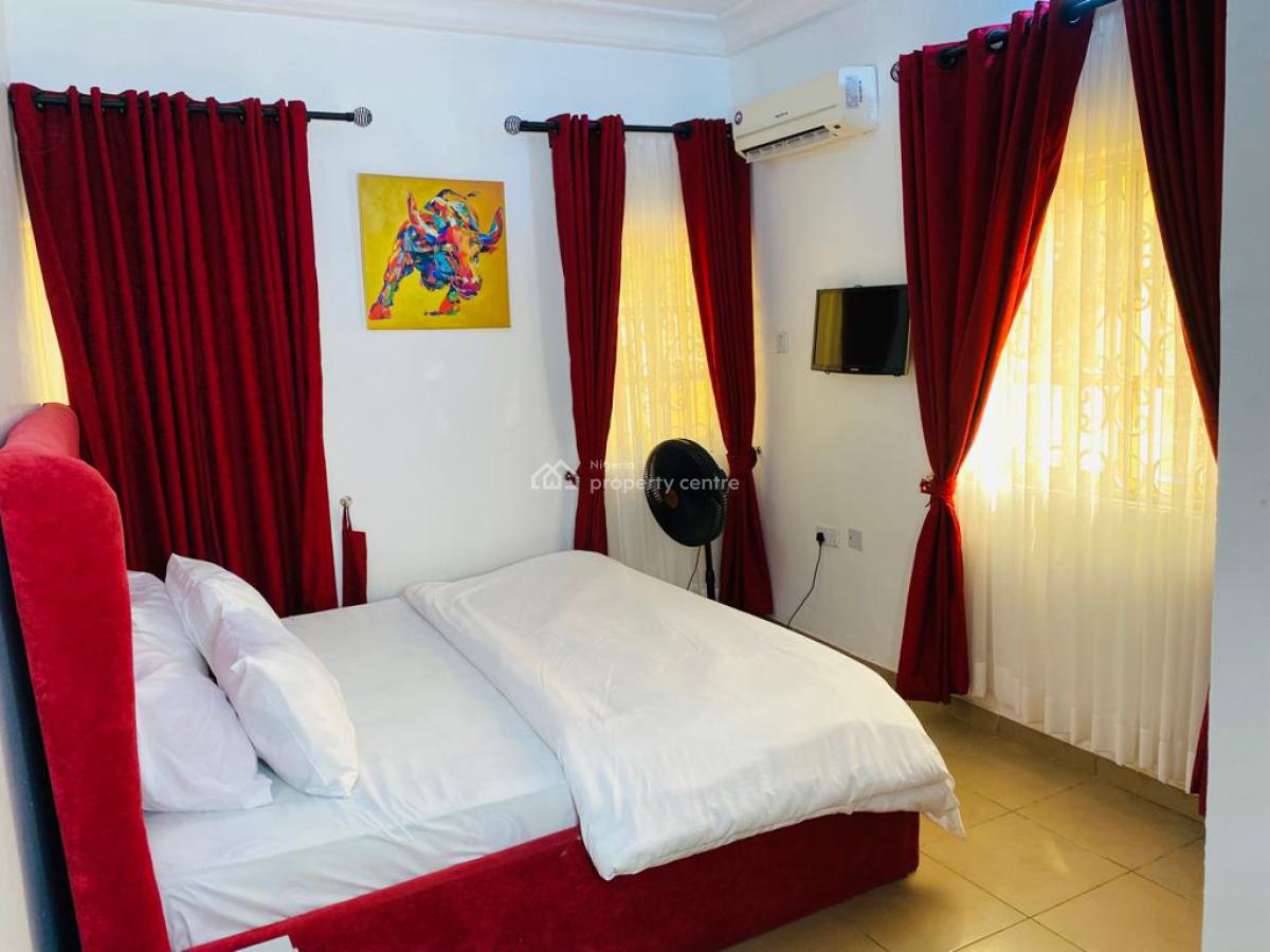3 Bedroom Fully Furnished Apartment, with Inverter, Inside an Estate in Mabushi, Tarred Road, Mabushi, Abuja, Flat / Apartment for Rent