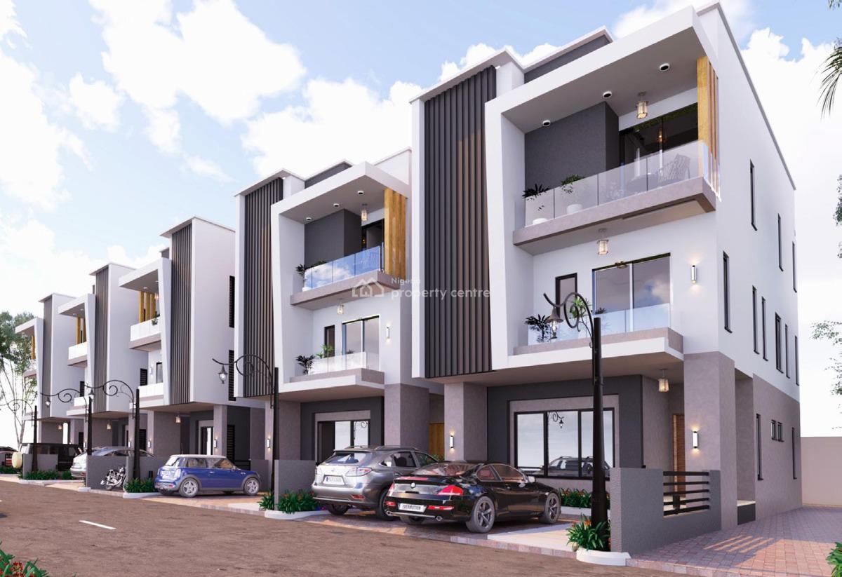 4 Bedroom Terrace Duplex with Bq, Behind Army Estate, Karsana North, Karsana, Abuja, Terraced Duplex for Sale