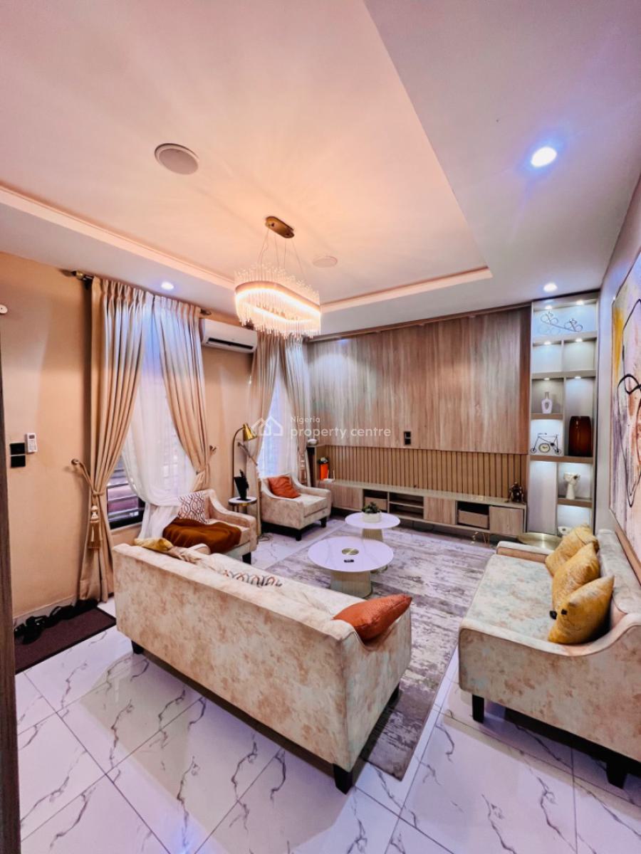 Luxury Fully Serviced 4 Bedroom Duplex with Swimming Pool and Gym, Before Orchid Roundabout By Lekki 2nd Toll Gate, Lekki, Lagos, Terraced Duplex for Rent