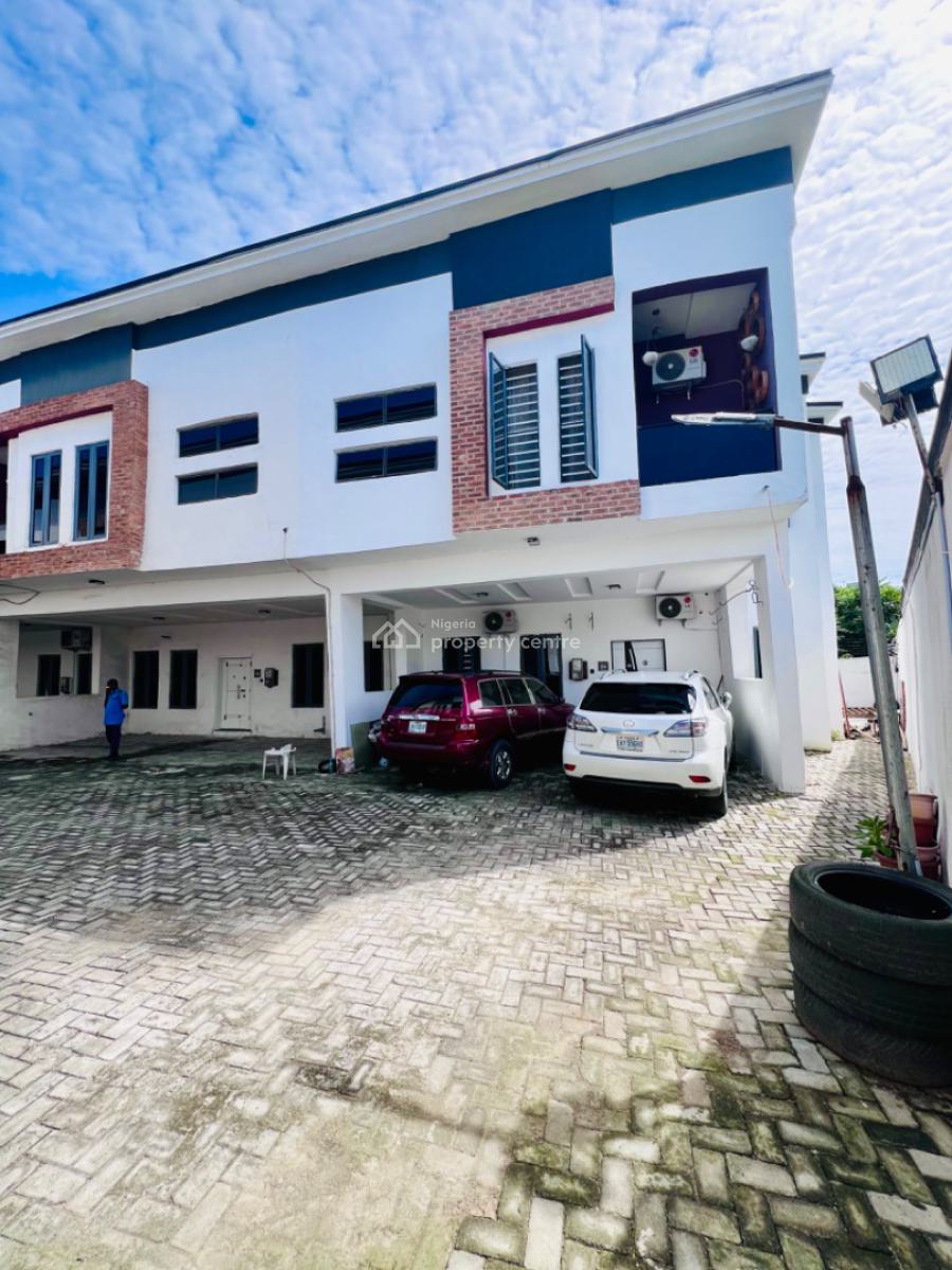 Luxury Fully Serviced 4 Bedroom Duplex with Swimming Pool and Gym, Before Orchid Roundabout By Lekki 2nd Toll Gate, Lekki, Lagos, Terraced Duplex for Rent