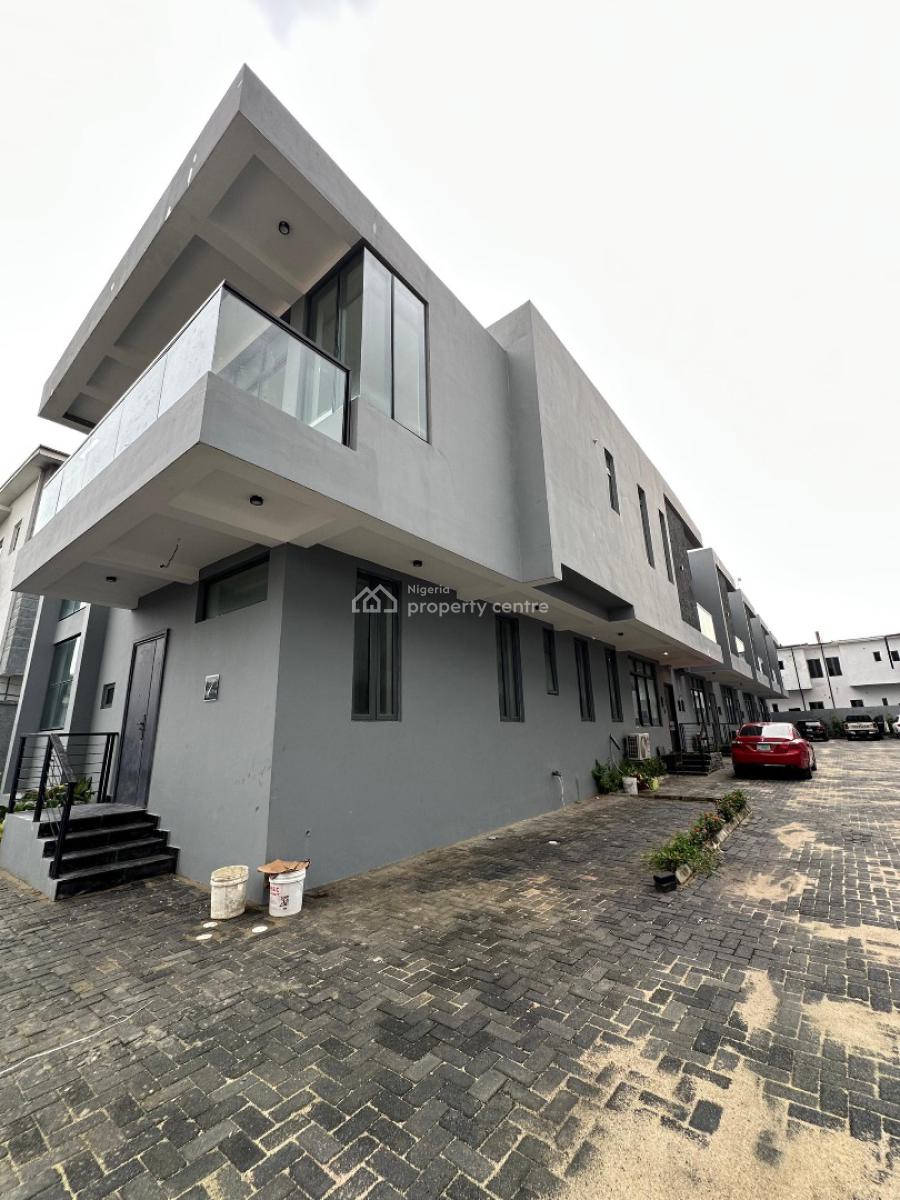 Nicely Built 4bedroom Terrace Duplex with Bq in Igbo Efun ,lekki, Igbo Efon,lekki ,lagos ,nigeria, Igbo Efon, Lekki, Lagos, Terraced Duplex for Rent