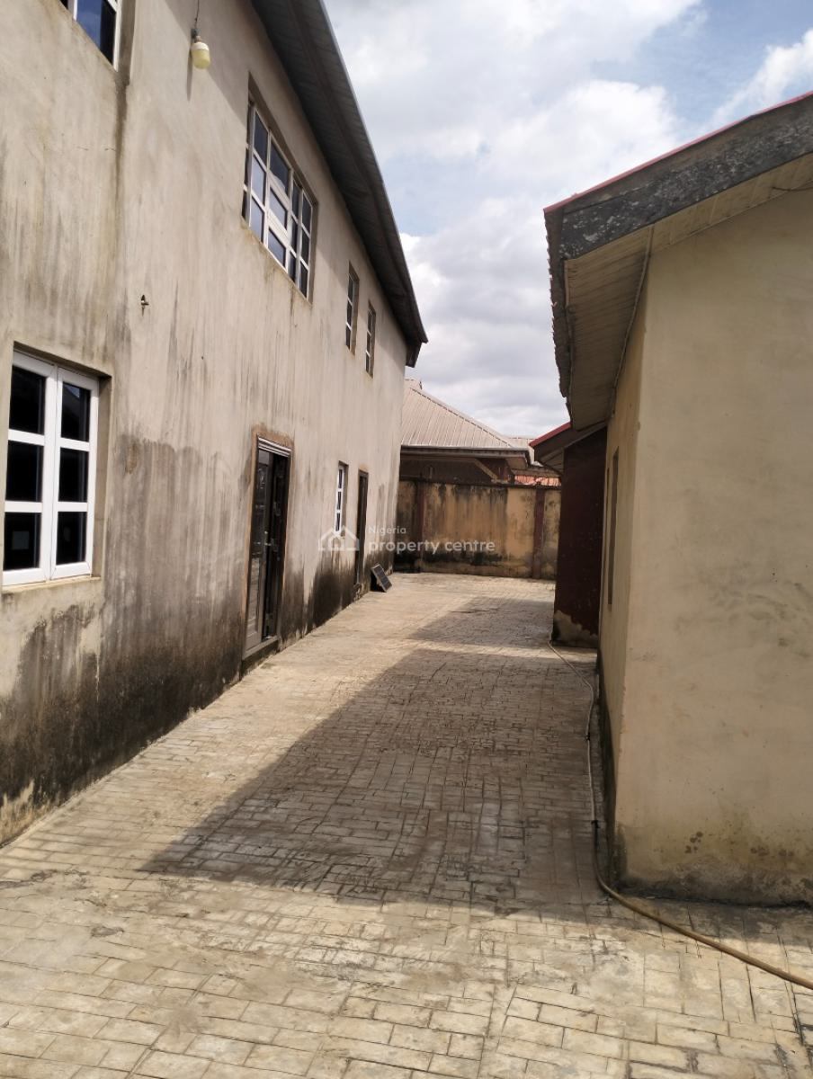 Structure Suitable for Any Commercial Purpose at Egbeda with Cofo, Off Carwash Bus Stop Egbeda Idimu Road Idimu Lagos, Egbeda, Alimosho, Lagos, Warehouse for Sale