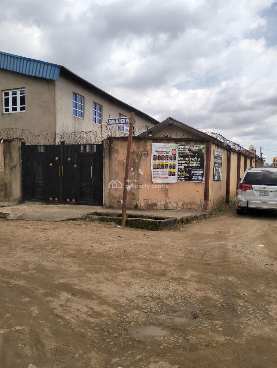 Structure Suitable for Any Commercial Purpose at Egbeda with Cofo, Off Carwash Bus Stop Egbeda Idimu Road Idimu Lagos, Egbeda, Alimosho, Lagos, Warehouse for Sale