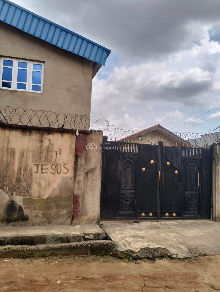 Structure Suitable for Any Commercial Purpose at Egbeda with Cofo, Off Carwash Bus Stop Egbeda Idimu Road Idimu Lagos, Egbeda, Alimosho, Lagos, Warehouse for Sale