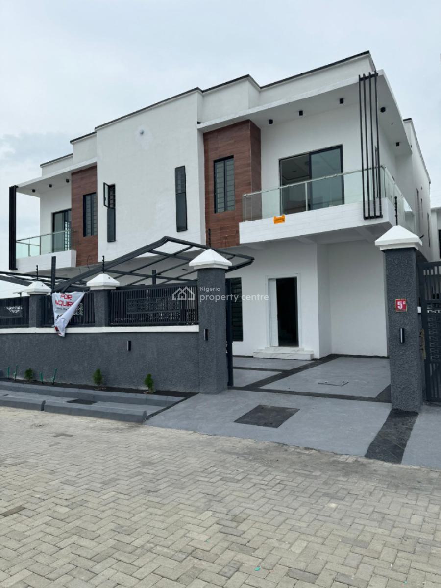 New 4 Bedrooms with Bq, All Ensuite, Orchid Road, Lekki, Lagos, Semi-detached Duplex for Sale