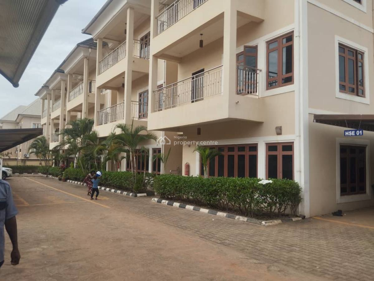 Serviced 4 Bedroom Terraced Duplex with Bq, Mabushi, Abuja, Terraced Duplex for Rent
