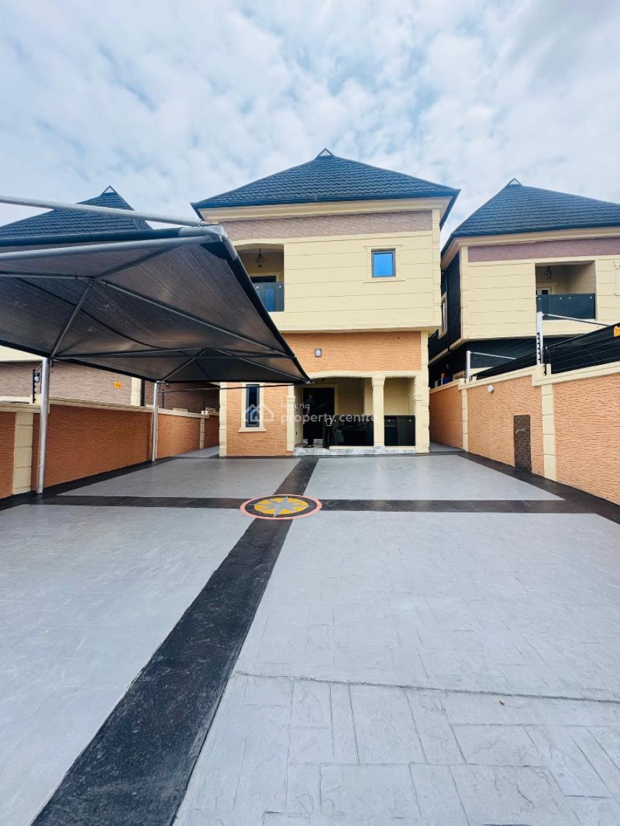 Newly Built 4 Bedroom Fully Detached Duplex with a Bq, Ogba, Ikeja, Lagos, Detached Duplex for Sale