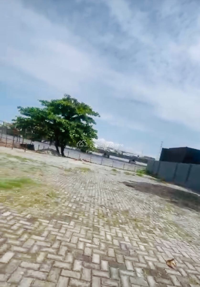 Waterfront Bare Land Available in a Prime Location, Wole Olateju Crescent, Lekki Phase 1, Lekki, Lagos, Commercial Land for Rent