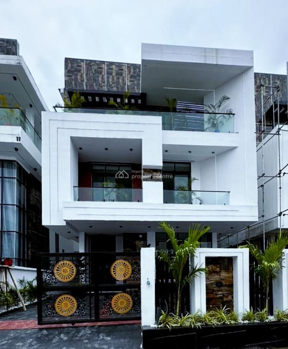 Luxury 5 Bedroom Detached Duplex Built with State of Art Designs, Chevron, Lekki Lagos, Lekki, Lagos, Detached Duplex for Sale