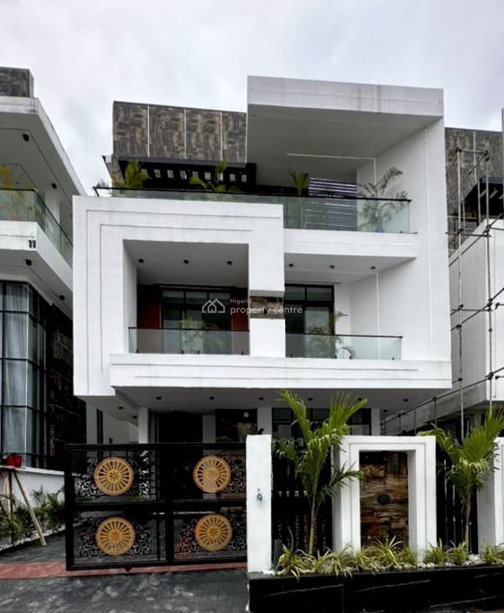 Luxury 5 Bedroom Detached Duplex Built with State of Art Designs, Chevron, Lekki Lagos, Lekki, Lagos, Detached Duplex for Sale
