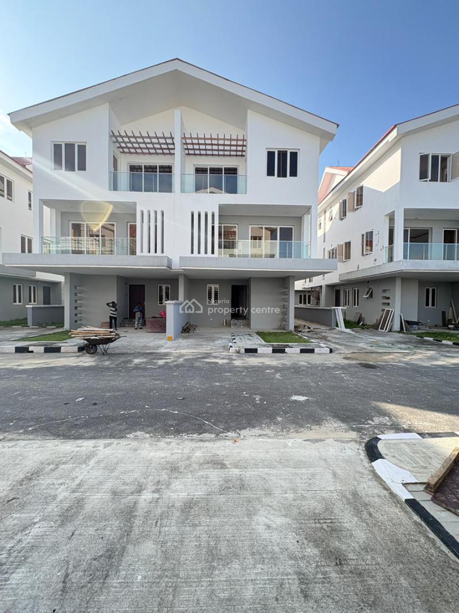Luxurious 4-bedroom Semi-detached Duplex with Study & Bq, Lekki, Lagos, Detached Duplex for Rent
