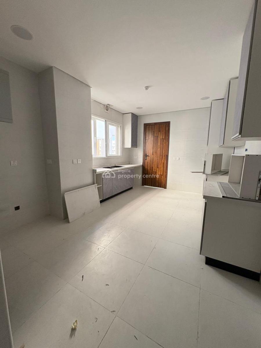 4-bedroom Semi-detached Duplex with Study & Bq, Chevron, Lekki, Lagos, Detached Duplex for Rent