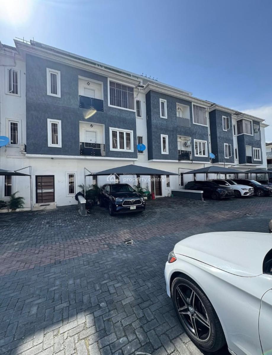 Well Built Fully Serviced 5 Bedroom Terrace Duplex with Bq, Ikate, Lekki, Lagos, Terraced Duplex for Rent