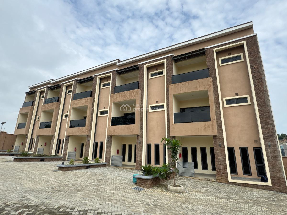 Luxury Finished 5 Bedroom Terrace Duplex with Bq Available, Guzape Diplomatic Zone Abuja, Guzape District, Abuja, Terraced Duplex for Sale