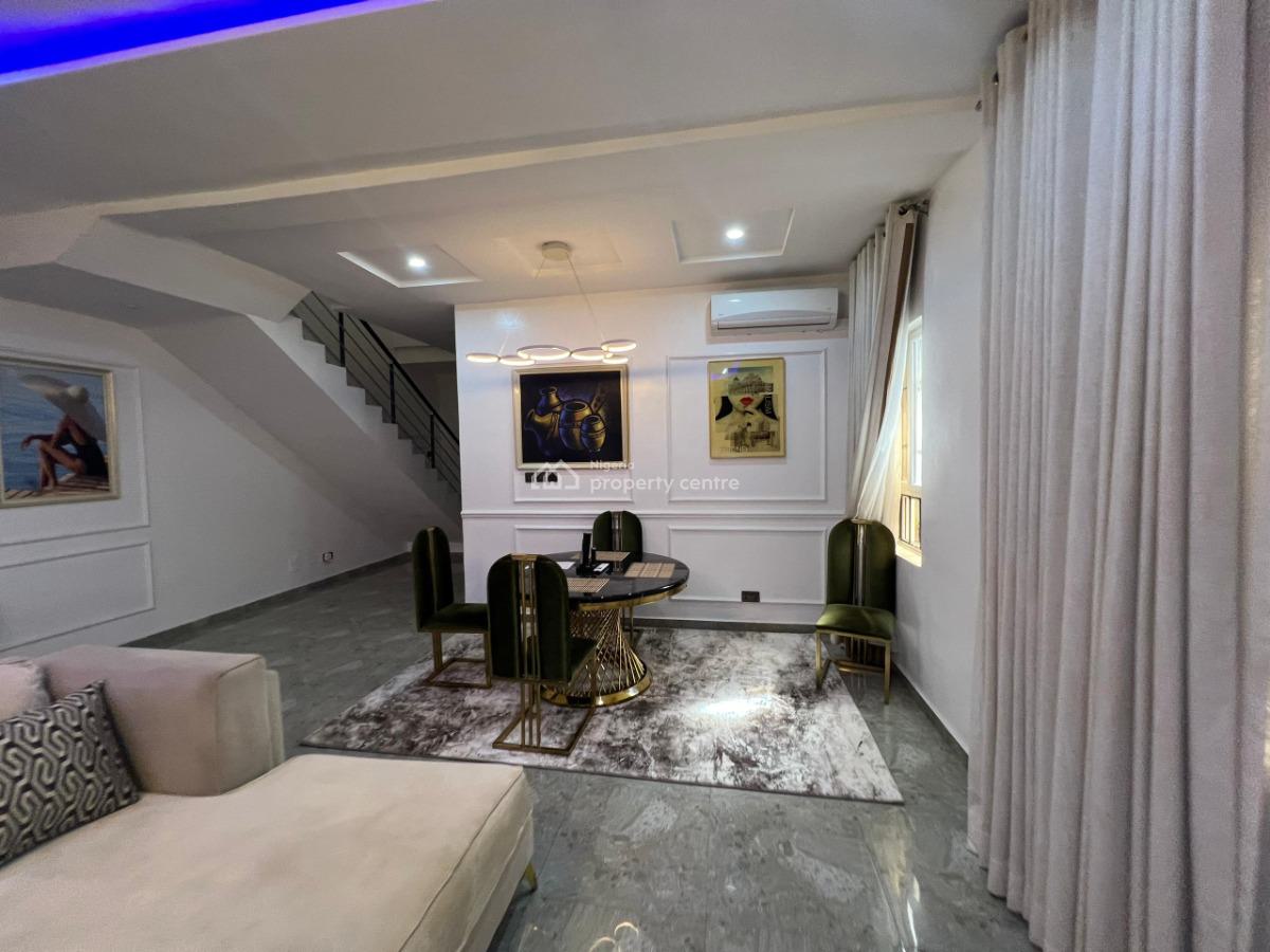 Fully Furnished 4 Bedrooms Semi Detached Duplex, Ikate, Lekki Lagos, Lekki, Lagos, Semi-detached Duplex for Rent