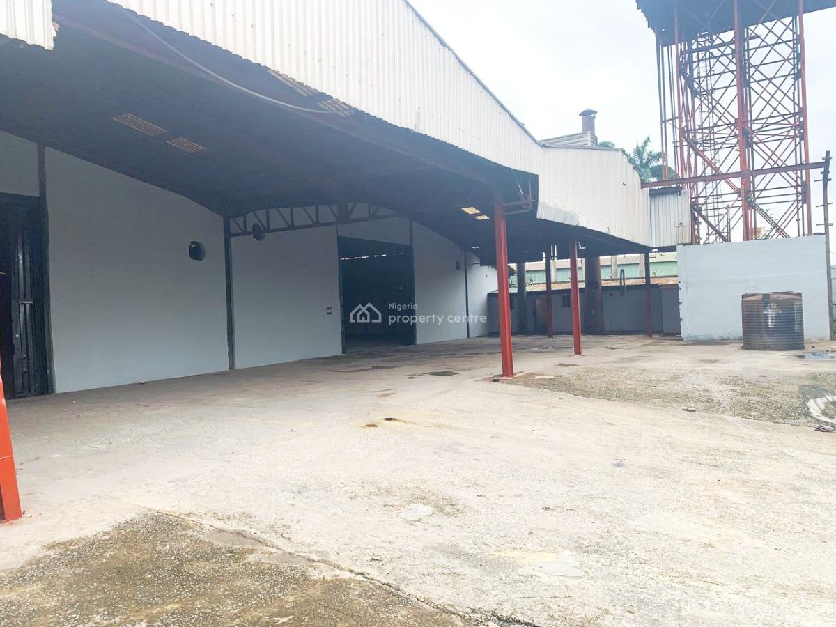 Massive Self-compound Warehouse Space, Surulere Industrial Estate, Ogba, Ikeja, Lagos, Warehouse for Rent
