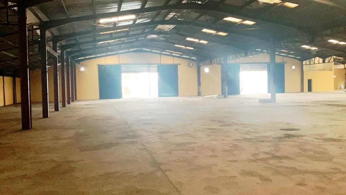 Massive Self-compound Warehouse Space, Surulere Industrial Estate, Ogba, Ikeja, Lagos, Warehouse for Rent