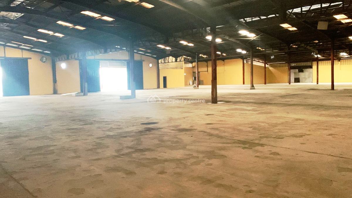Massive Self-compound Warehouse Space, Surulere Industrial Estate, Ogba, Ikeja, Lagos, Warehouse for Rent