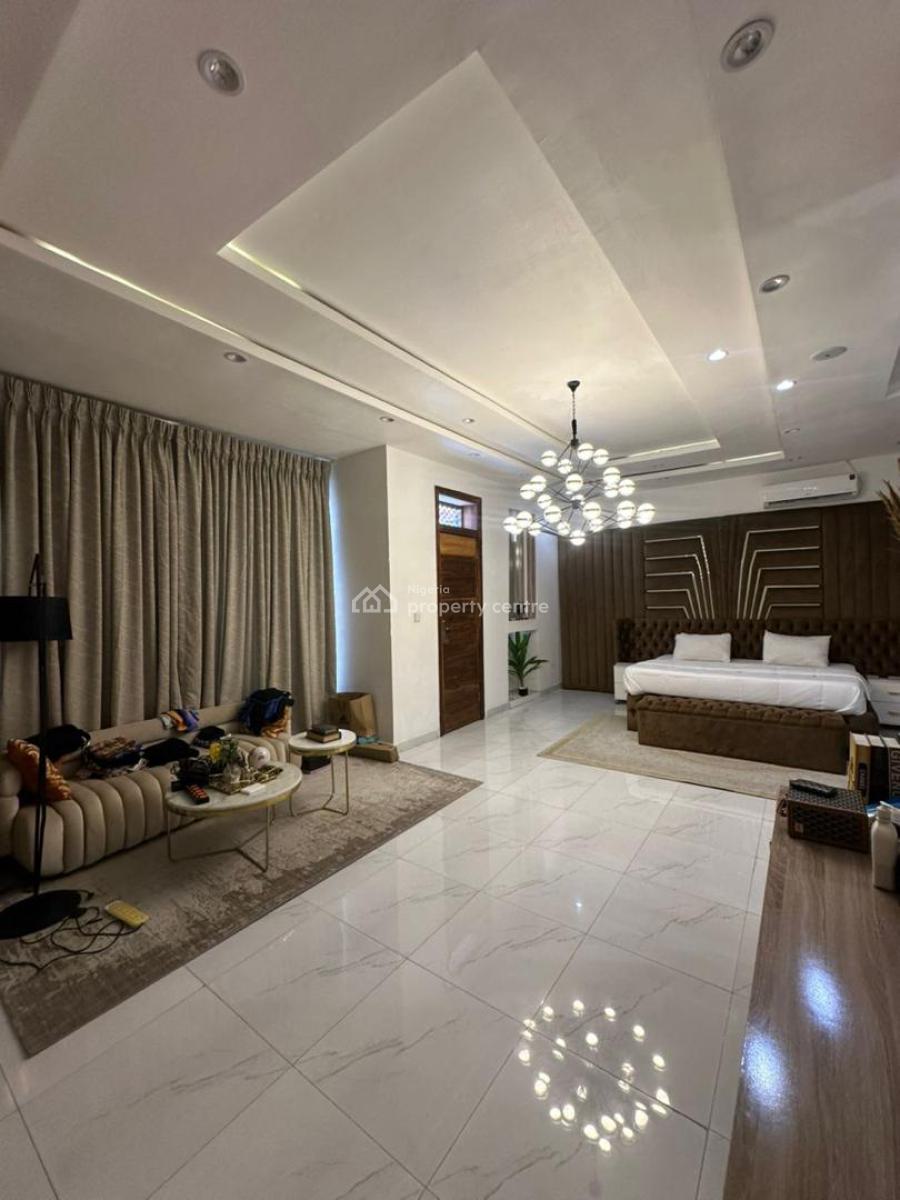 Fully Furnished 5 Bedroom Full Detached Duplex with Bq in a Serene Estate, Ikota, Lekki, Lagos, Detached Duplex for Rent