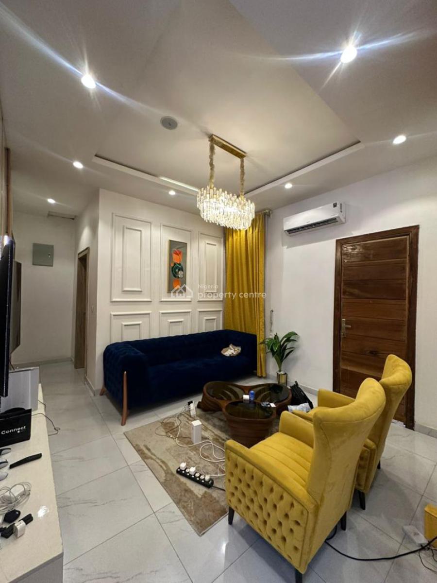 Fully Furnished 5 Bedroom Full Detached Duplex with Bq in a Serene Estate, Ikota, Lekki, Lagos, Detached Duplex for Rent