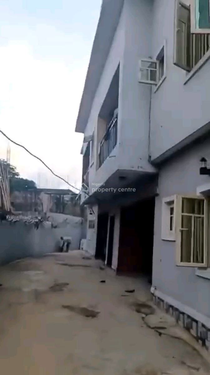 a Storey Building Consisting of 4nos of 2bed Flats (upstairs & Ground), Oke-ira, Ogba, Ikeja, Lagos, Block of Flats for Sale