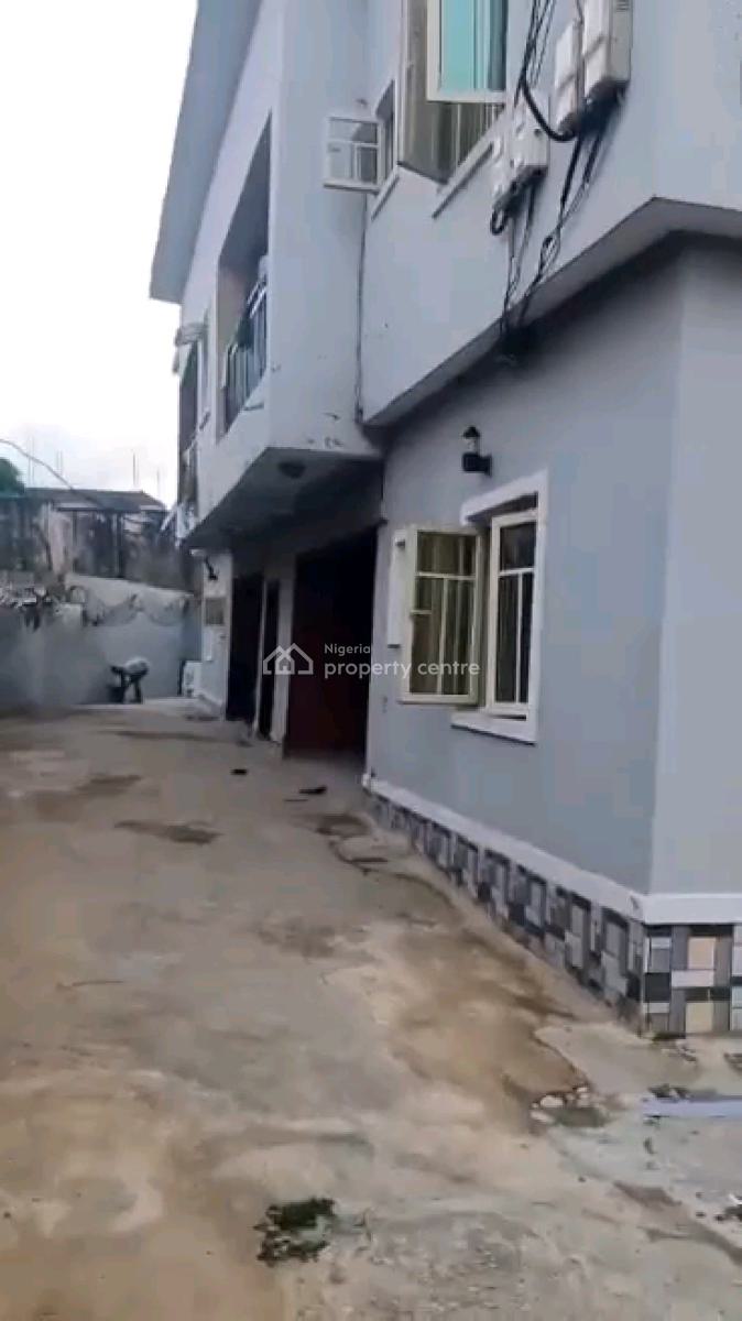 a Storey Building Consisting of 4nos of 2bed Flats (upstairs & Ground), Oke-ira, Ogba, Ikeja, Lagos, Block of Flats for Sale