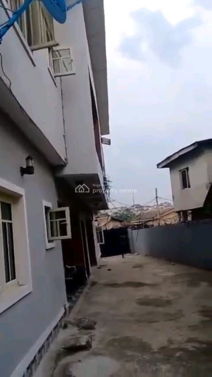a Storey Building Consisting of 4nos of 2bed Flats (upstairs & Ground), Oke-ira, Ogba, Ikeja, Lagos, Block of Flats for Sale