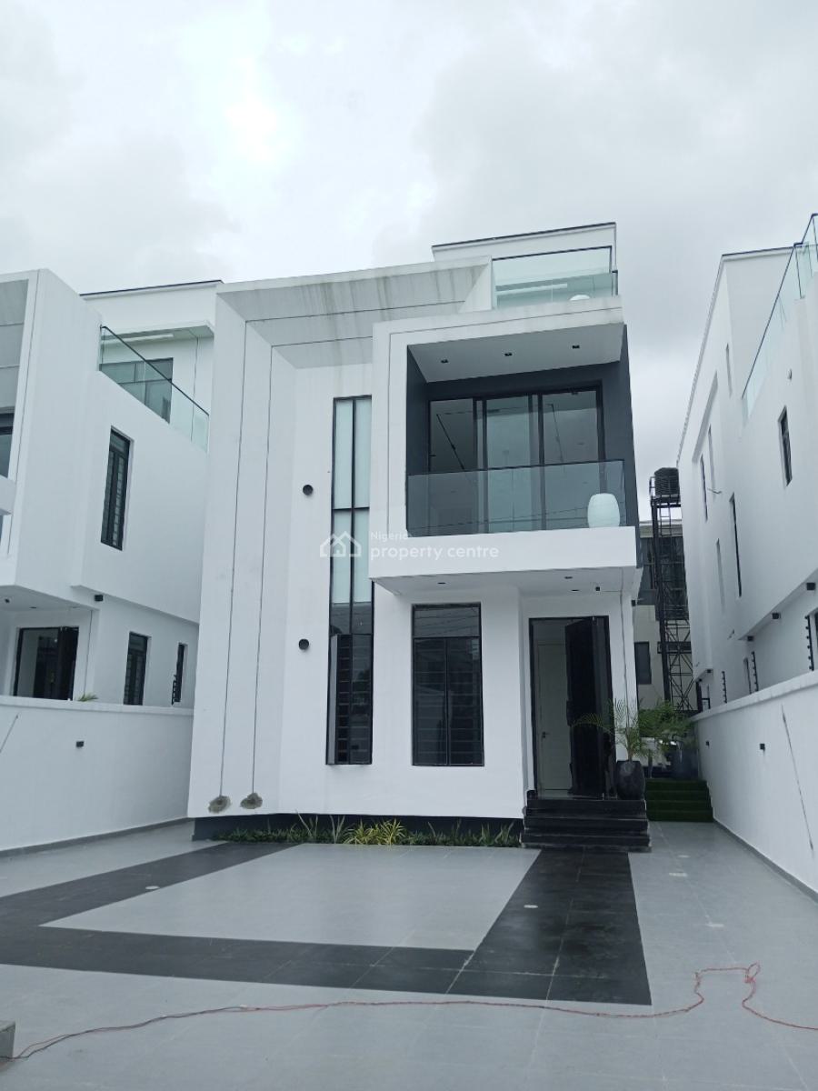 Modern Spacious 5 Bedroom Duplex with Pool and Cinema, Off Admiralty Road, Lekki Phase 1, Lekki, Lagos, Detached Duplex for Sale