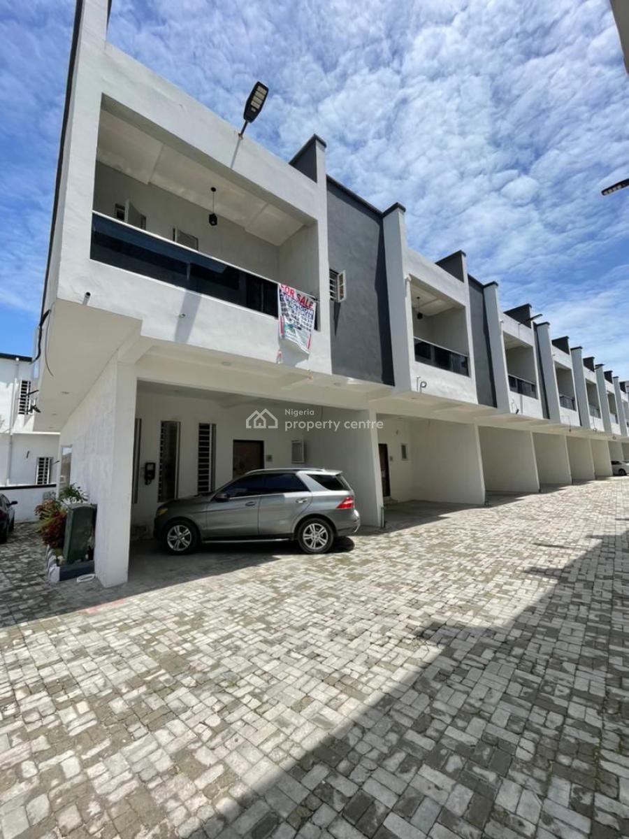 Well Finished 4 Bedrooms Terraced Duplex in a Secured Estate, Lekki County Estate, Ikota, Lekki, Lagos, Terraced Duplex for Rent