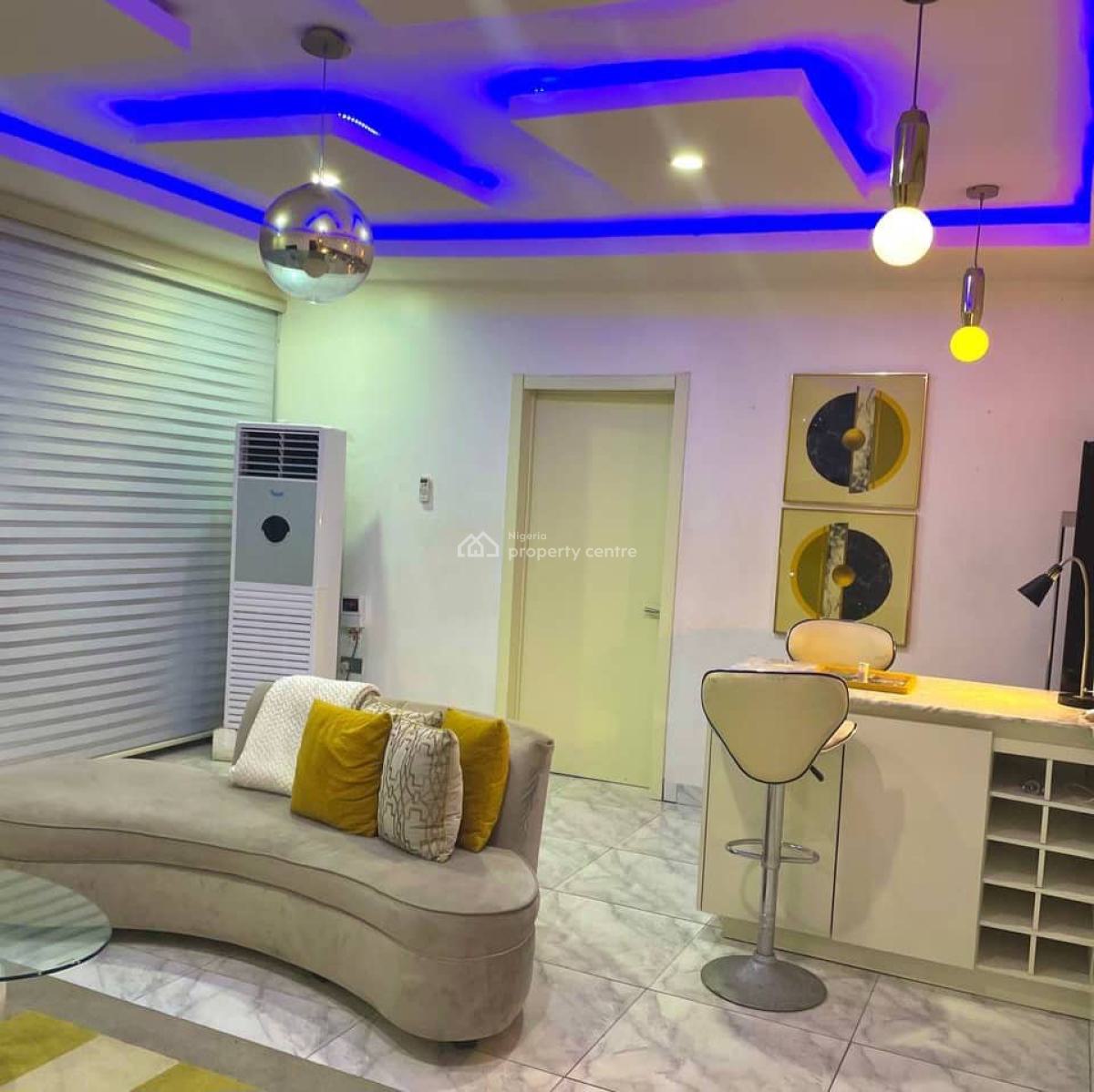 Furnished 1bedroom Apartment with Rooftop Terrace, Ajah Adesanya, Lekki, Lagos, Mini Flat (room and Parlour) for Rent