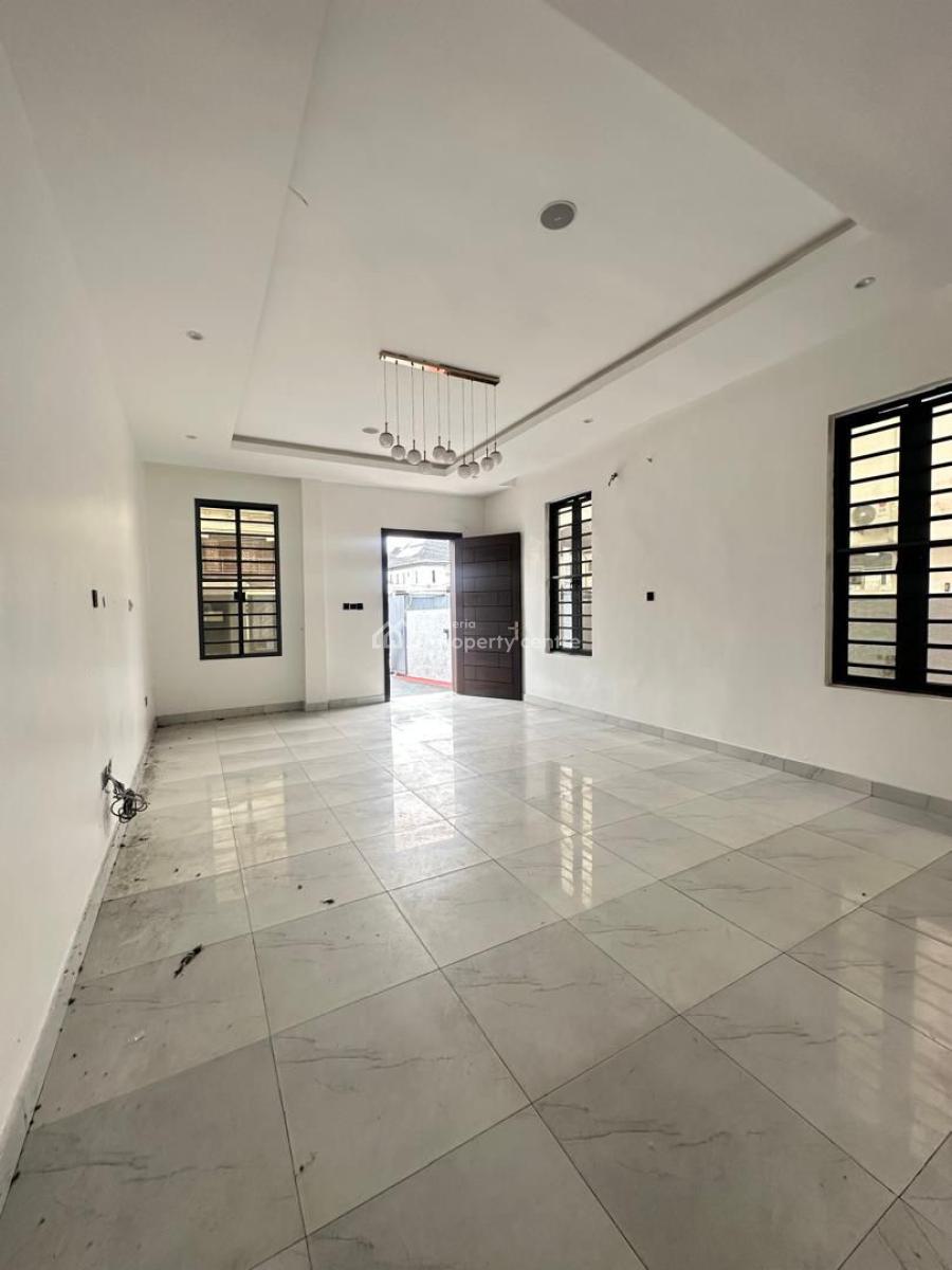 4 Bedroom Semi Detached Duplex with a Bq, Chevron, Lekki, Lagos, Semi-detached Duplex for Sale