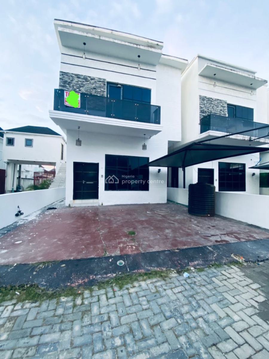 Newly Renovated 4 Bedrooms Semi Detached Duplex with Bq, Ikota Lekki, Ikota, Lekki, Lagos, Semi-detached Duplex for Rent