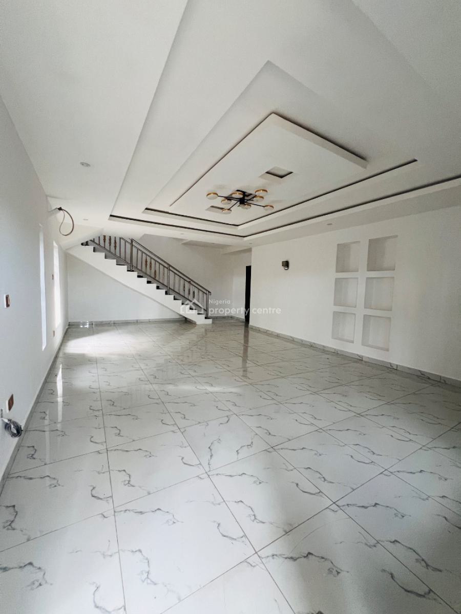 3 Bedroom Semi Detached Duplex with a Bq in an Estate with 24hrs Light, Beachwood Estate, Bogije, Ibeju Lekki, Lagos, Semi-detached Duplex for Rent