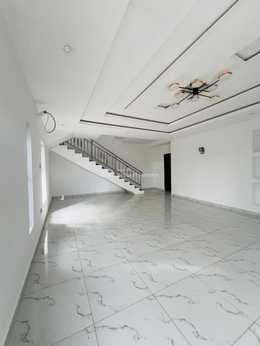 3 Bedroom Semi Detached Duplex with a Bq in an Estate with 24hrs Light, Beachwood Estate, Bogije, Ibeju Lekki, Lagos, Semi-detached Duplex for Rent