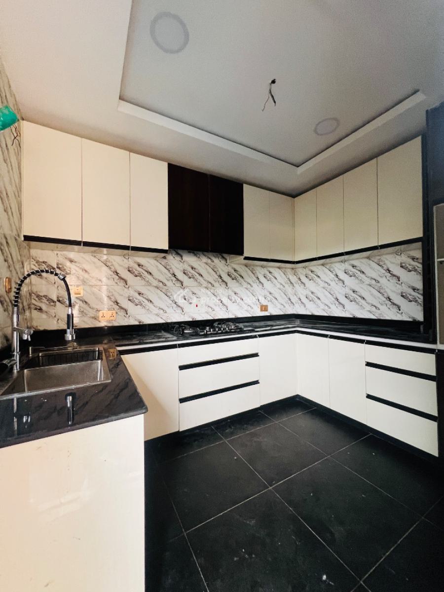 3 Bedroom Semi Detached Duplex with a Bq in an Estate with 24hrs Light, Beachwood Estate, Bogije, Ibeju Lekki, Lagos, Semi-detached Duplex for Rent