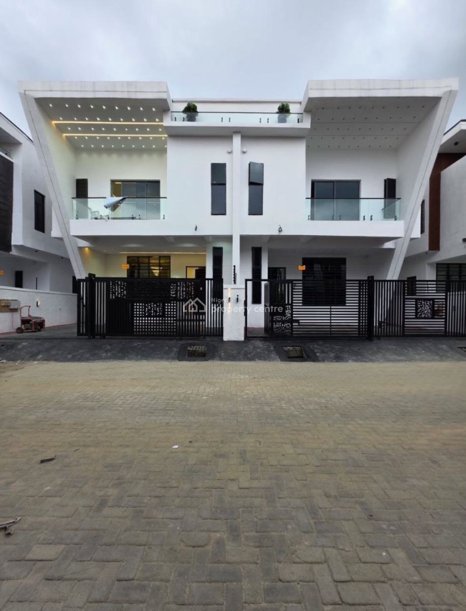 Excellently Finished 4 Bedroom Semi Detached Duplex with Bq, Ajah, Lagos, Semi-detached Duplex for Sale