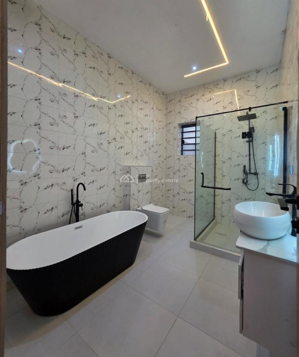 Excellently Finished 4 Bedroom Semi Detached Duplex with Bq, Ajah, Lagos, Semi-detached Duplex for Sale