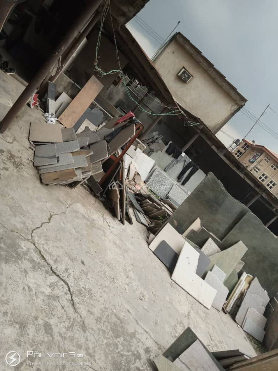 *land Size: One & Half Plot (880sqm)*  _good for Commercial, Location: Ogudu /ojota Road Lagos*, Ogudu, Lagos, Commercial Land for Sale