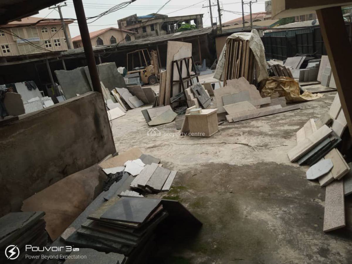 *land Size: One & Half Plot (880sqm)*  _good for Commercial, Location: Ogudu /ojota Road Lagos*, Ogudu, Lagos, Commercial Land for Sale