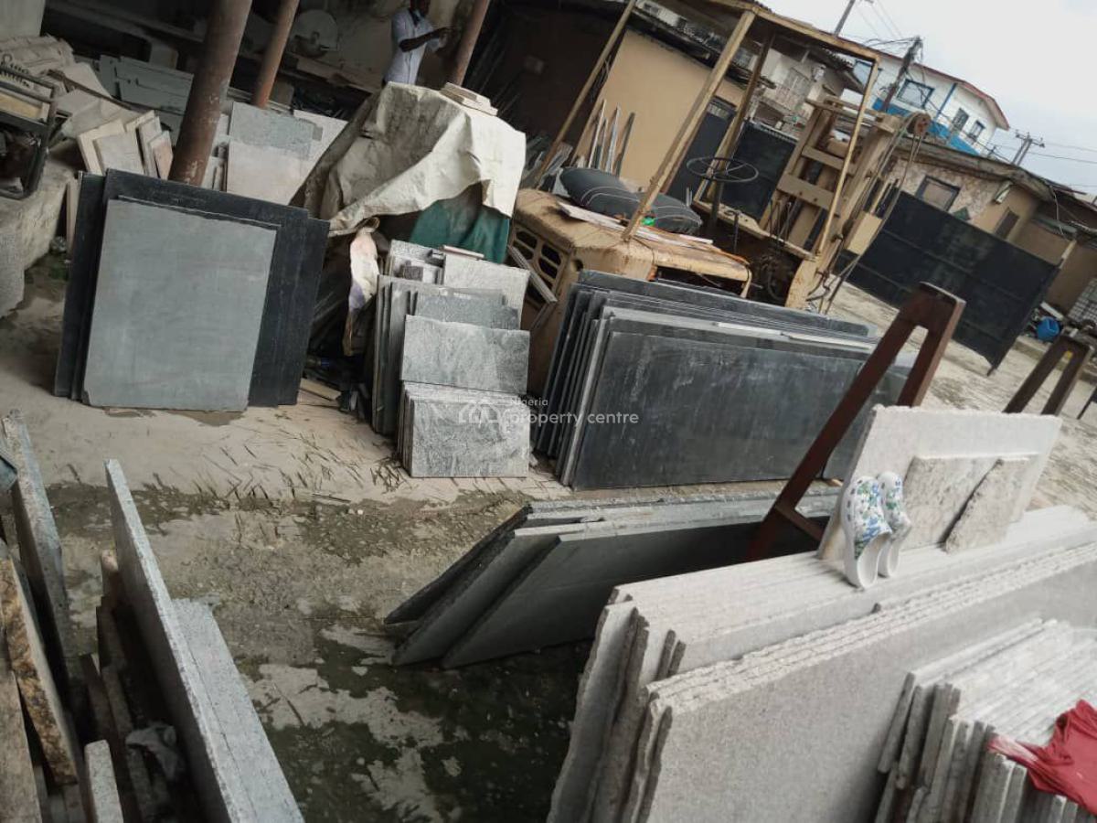 *land Size: One & Half Plot (880sqm)*  _good for Commercial, Location: Ogudu /ojota Road Lagos*, Ogudu, Lagos, Commercial Land for Sale