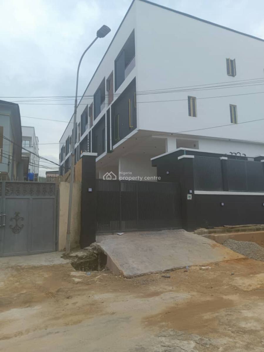 Luxury 4 Bedroom Smart Terrace Duplex with Bq, Onigbonbo, Ikeja, Lagos, Terraced Duplex for Sale