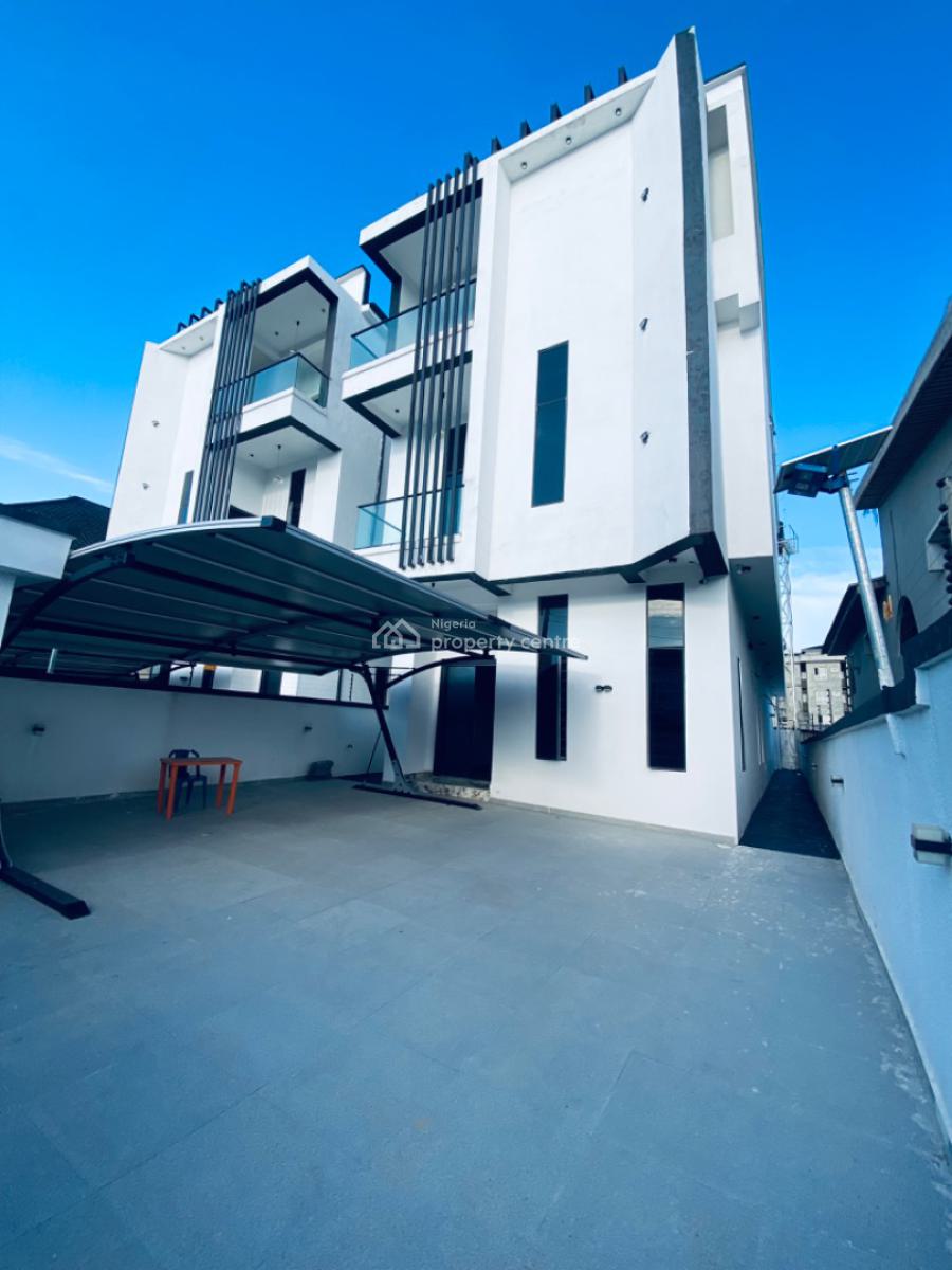 a Contemporary 6 Bedrooms Detached Duplex with Private Elevator&pool, Ikota Lekki, Ikota, Lekki, Lagos, Detached Duplex for Sale