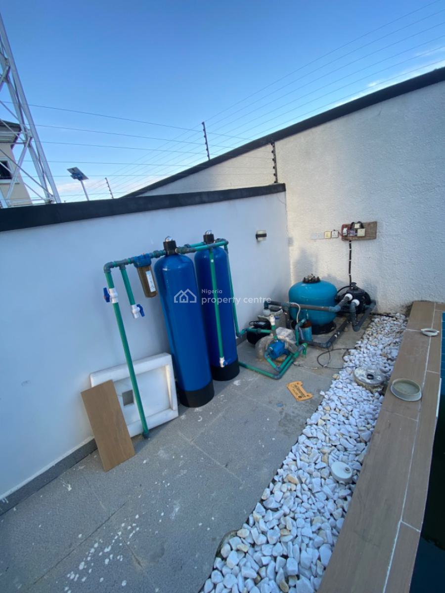 a Contemporary 6 Bedrooms Detached Duplex with Private Elevator&pool, Ikota Lekki, Ikota, Lekki, Lagos, Detached Duplex for Sale
