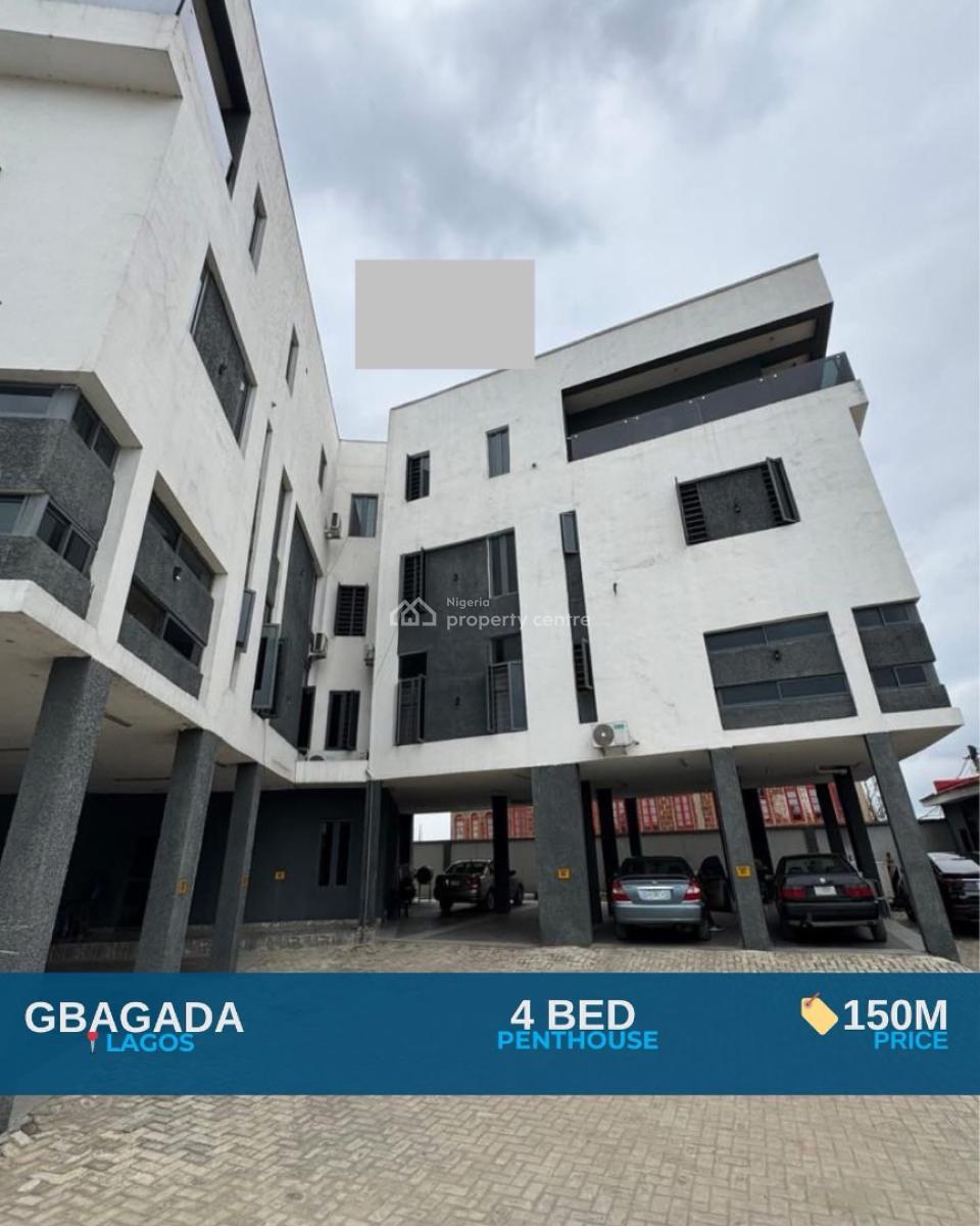 a Luxury 4 Bedroom Penthouse in a Prime Location, Gbagada, Lagos, Flat / Apartment for Sale