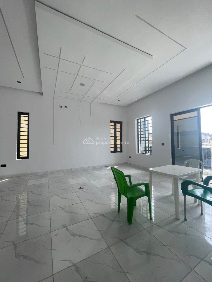 Luxury Brand New 4 Bedroom Fully Duplex with Bq, Located Inside Estate,secured Estate ,constant Light,clean Estate, Sangotedo, Ajah, Lagos, Detached Duplex for Sale