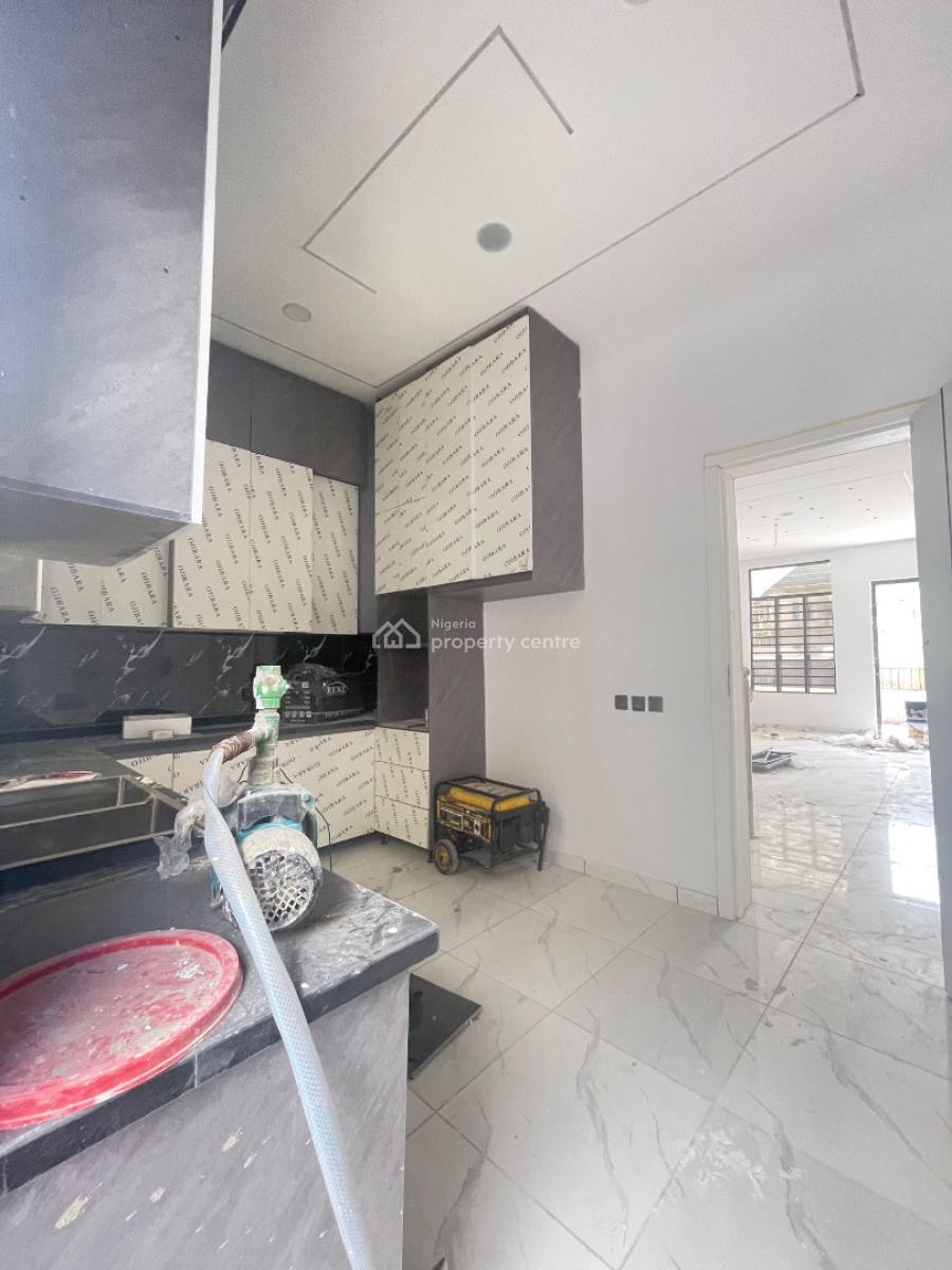 Luxury Brand New 4 Bedroom Fully Duplex with Bq, Located Inside Estate,secured Estate ,constant Light,clean Estate, Sangotedo, Ajah, Lagos, Detached Duplex for Sale